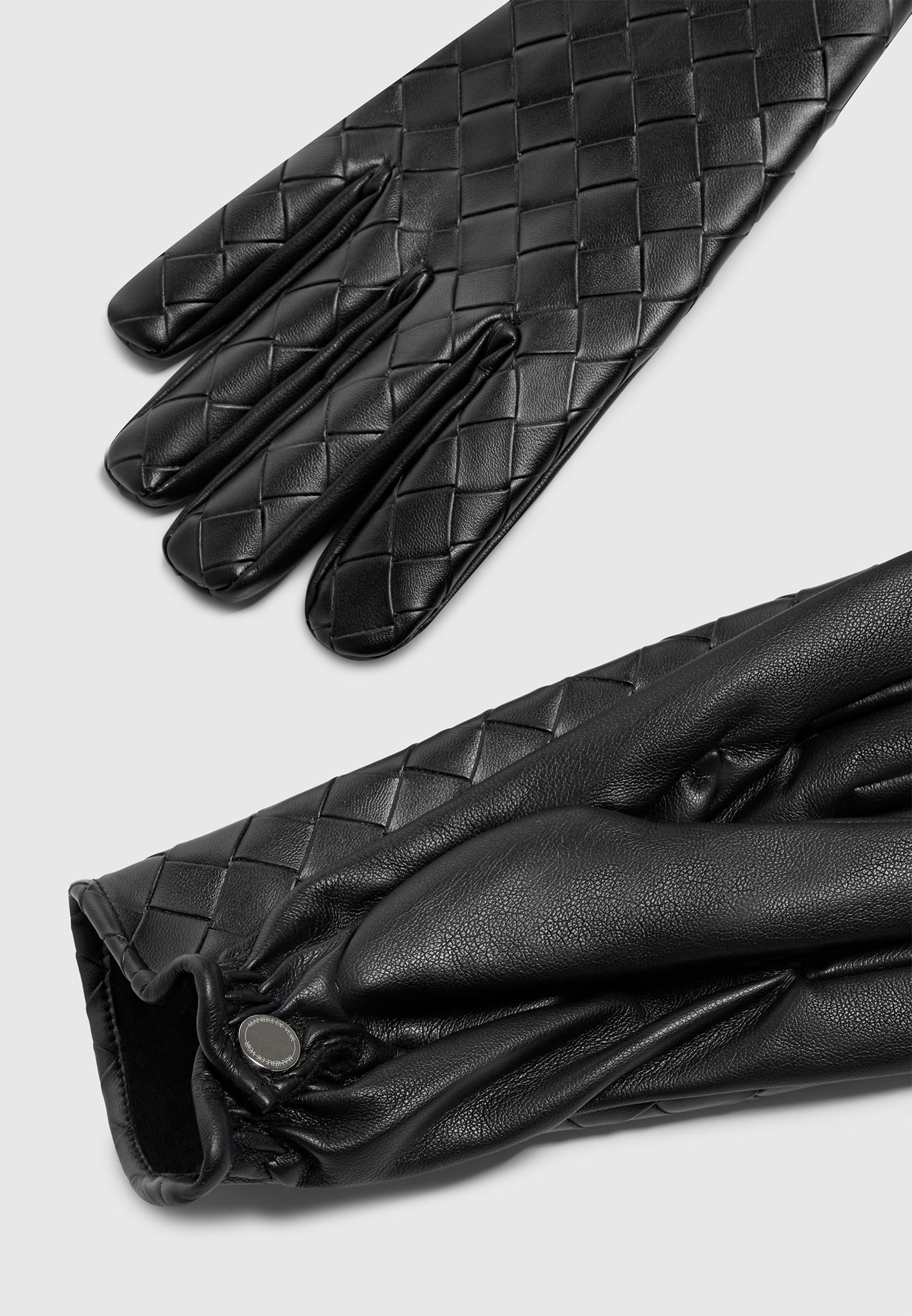 vegan-leather-woven-gloves-black