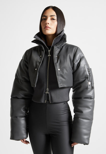 Sage Short Oversized Hooded Puffer Jacket | Womens Jackets | Select Fashion  Online