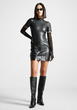 vegan-leather-biker-mini-skirt-black