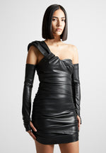 vegan-leather-gathered-bodysuit-with-sleeves-black