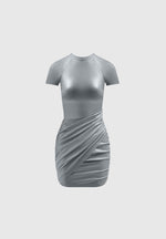 vegan-leather-gathered-dress-grey