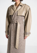 herringbone-leather-trench-coat-taupe