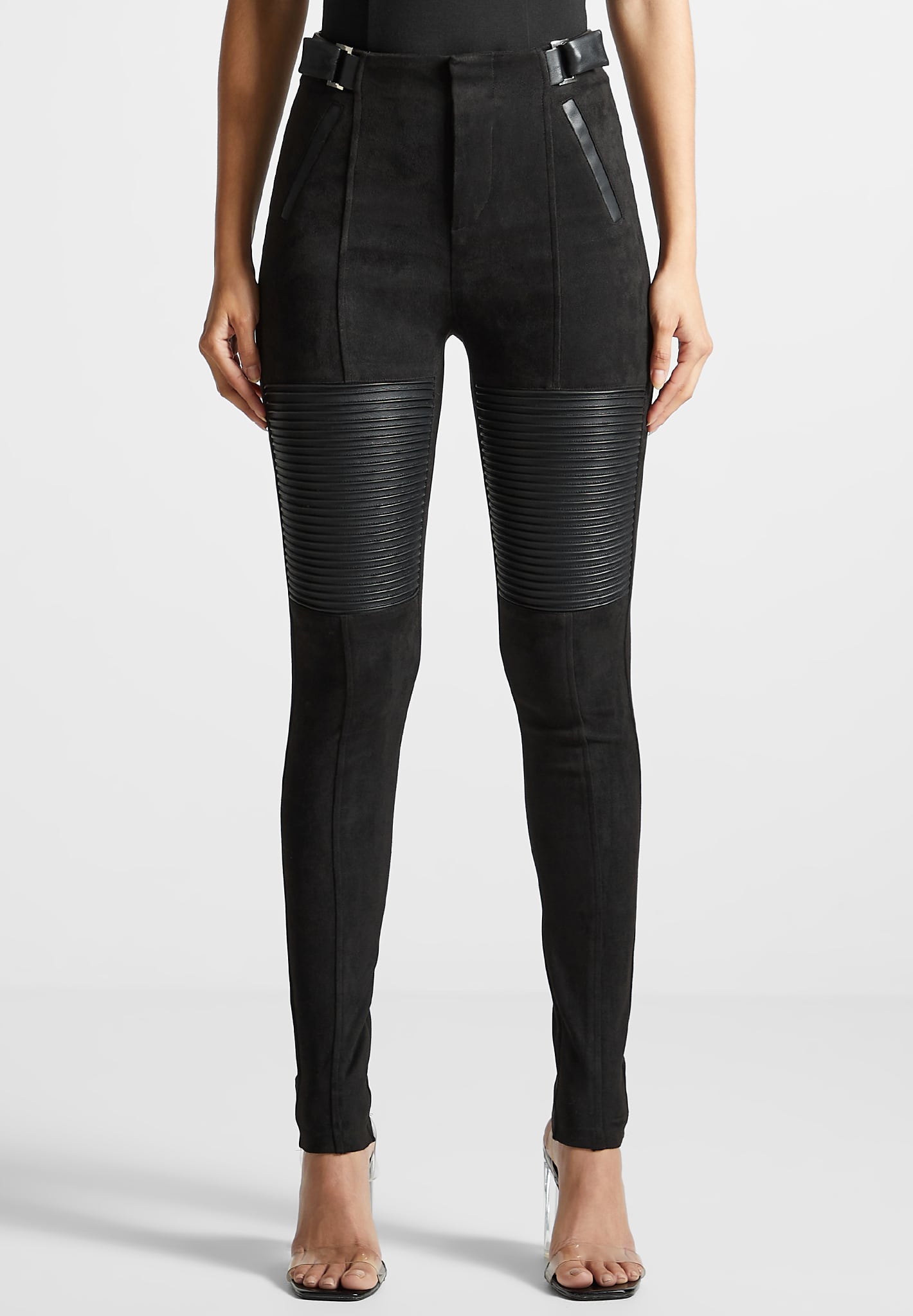 vegan-leather-and-suede-ribbed-leggings-black