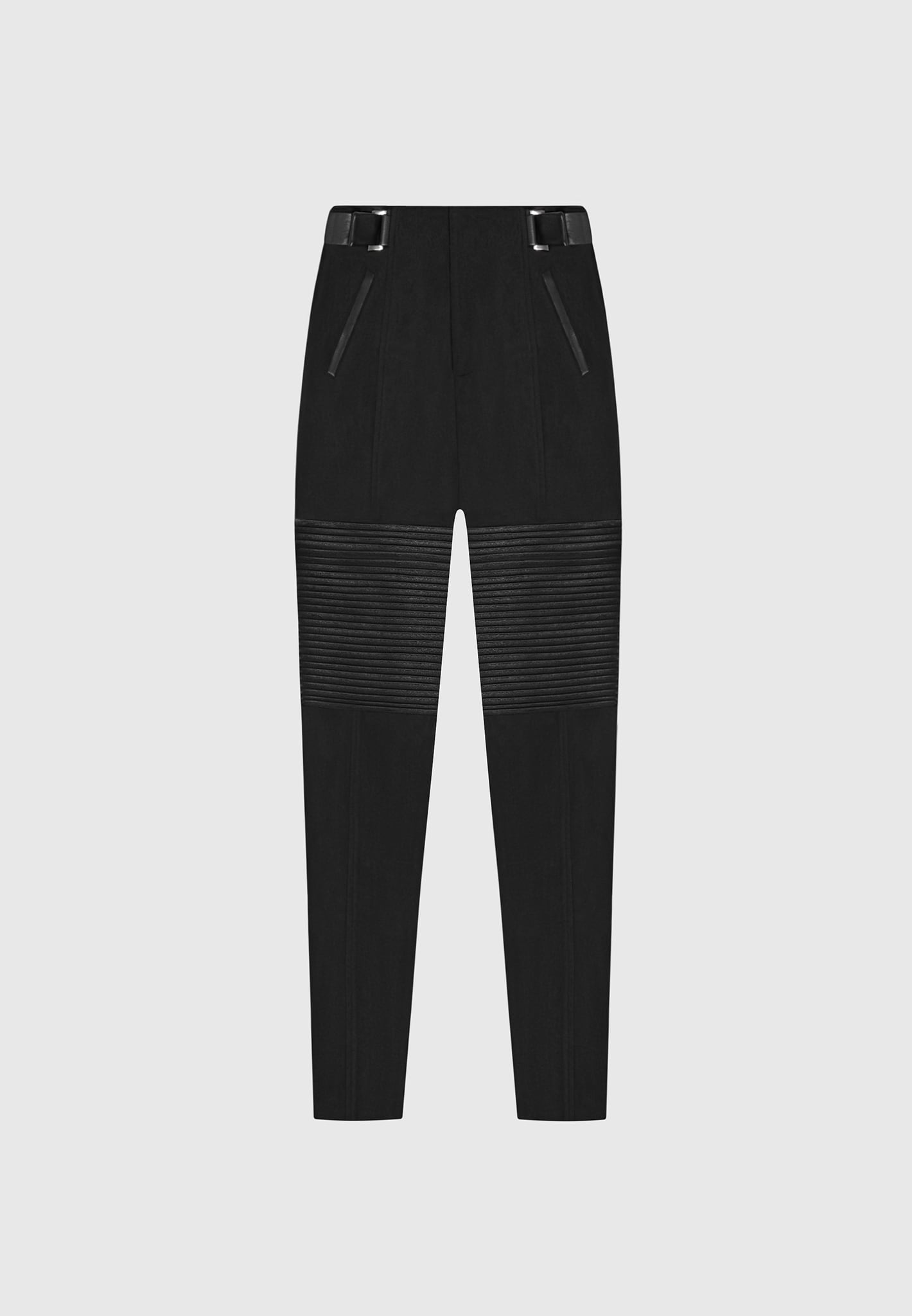 H&M+ Ribbed leggings - Black - Ladies