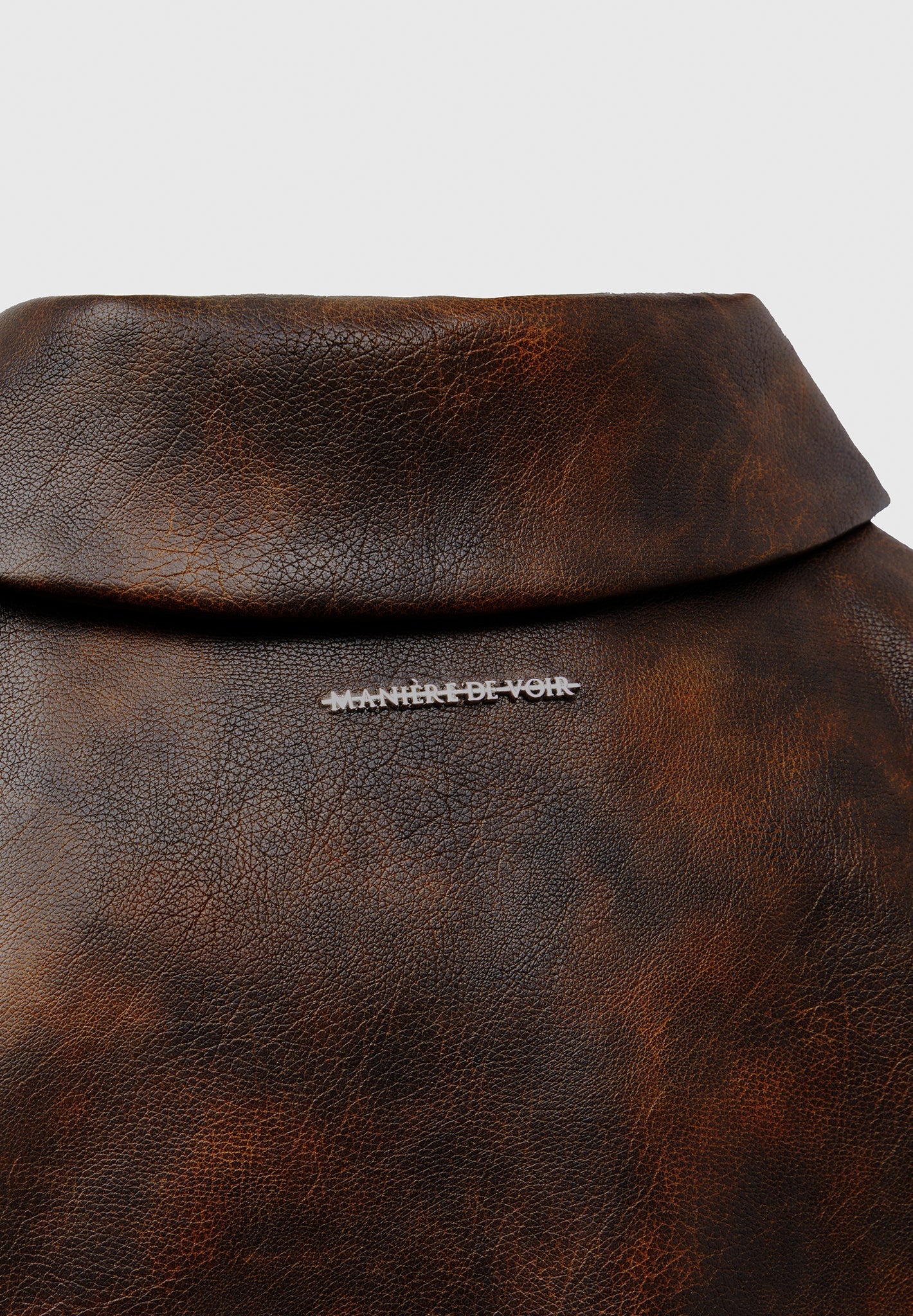 Brown Distressed Vintage Vegan leather – Veganlthr