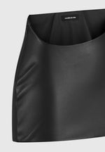 curved-waist-vegan-leather-mini-skirt-black