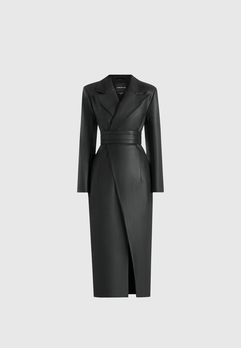 esma-leather-asymmetric-coat-with-cinch-belt-black