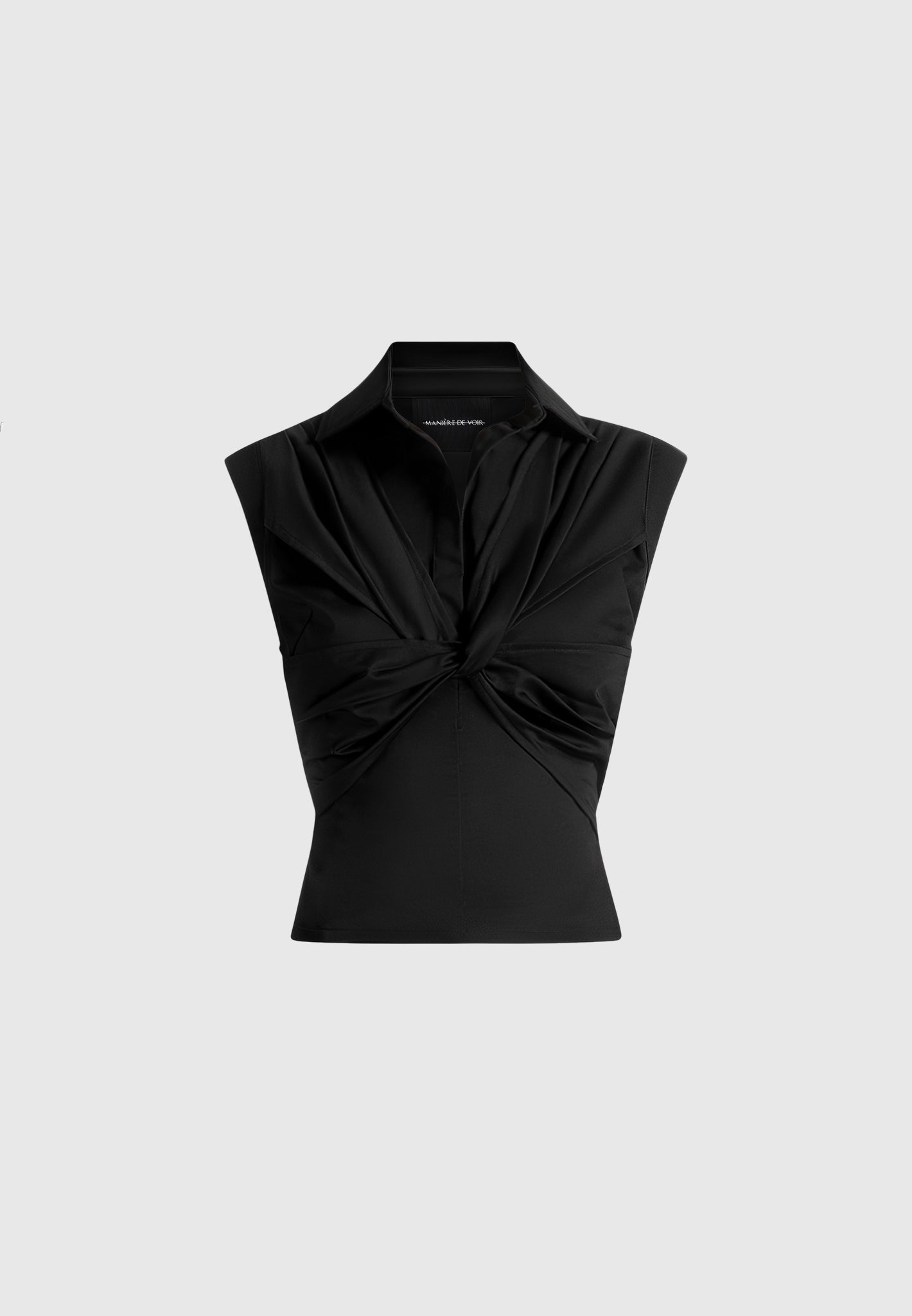 yvette-twist-front-sleeveless-shirt-black