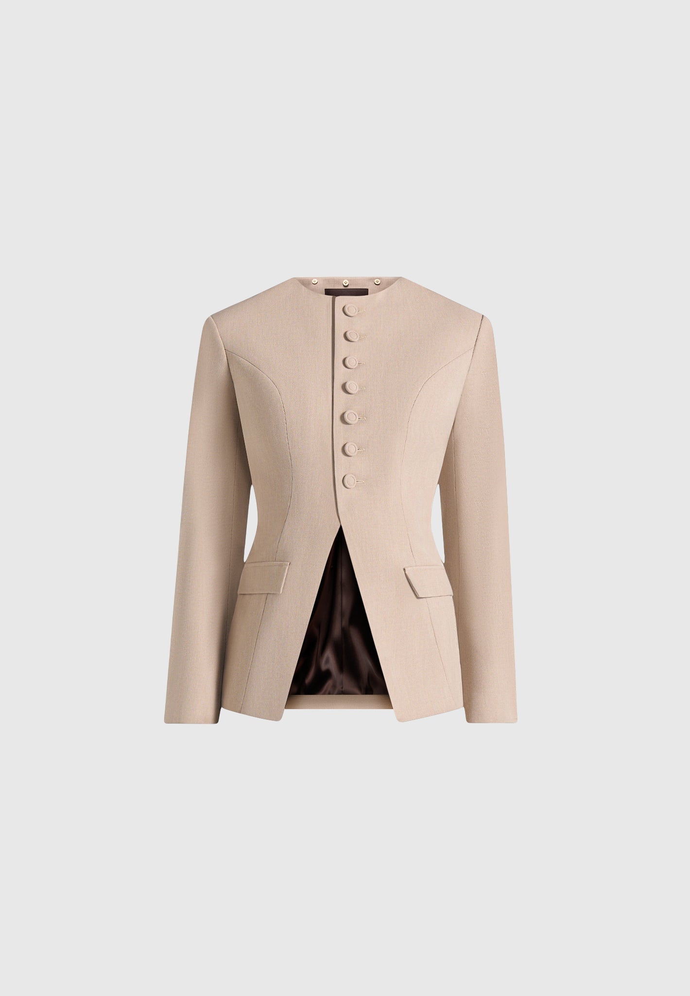 harper-tailored-cinch-blazer-with-detachable-collar-beige