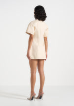 mathilde-corset-contrast-stitch-denim-dress-cream