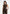 Maisie - Tailored Crew Neck Cinch Suit Vest - Brown