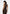 Maisie - Tailored Crew Neck Cinch Suit Vest - Brown