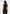Maisie - Tailored Crew Neck Cinch Suit Vest - Black