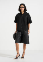 brook-unisex-signature-twill-boxy-shirt-black