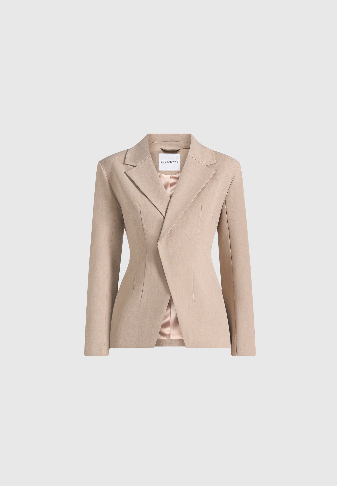 beatrice-tailored-cinched-blazer-beige