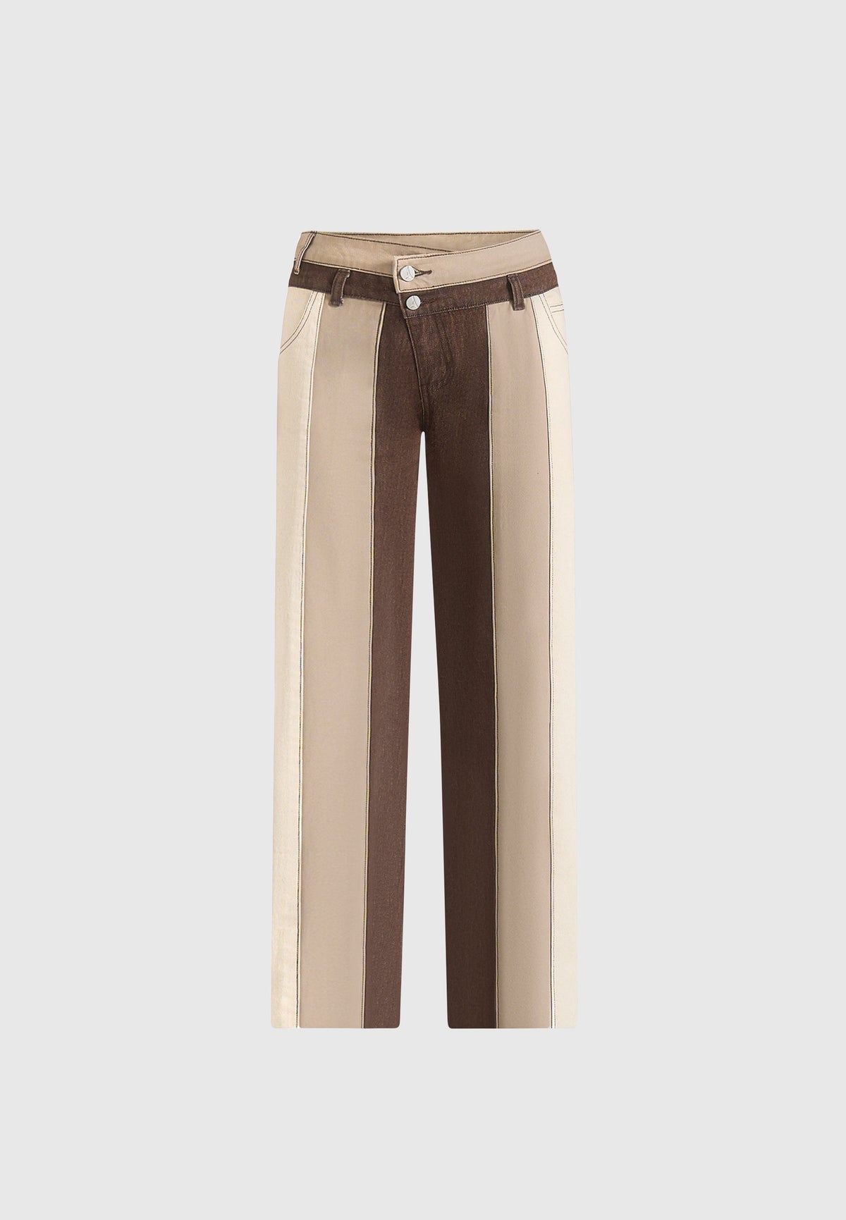 jacinda-colour-block-denim-jeans-beige-brown