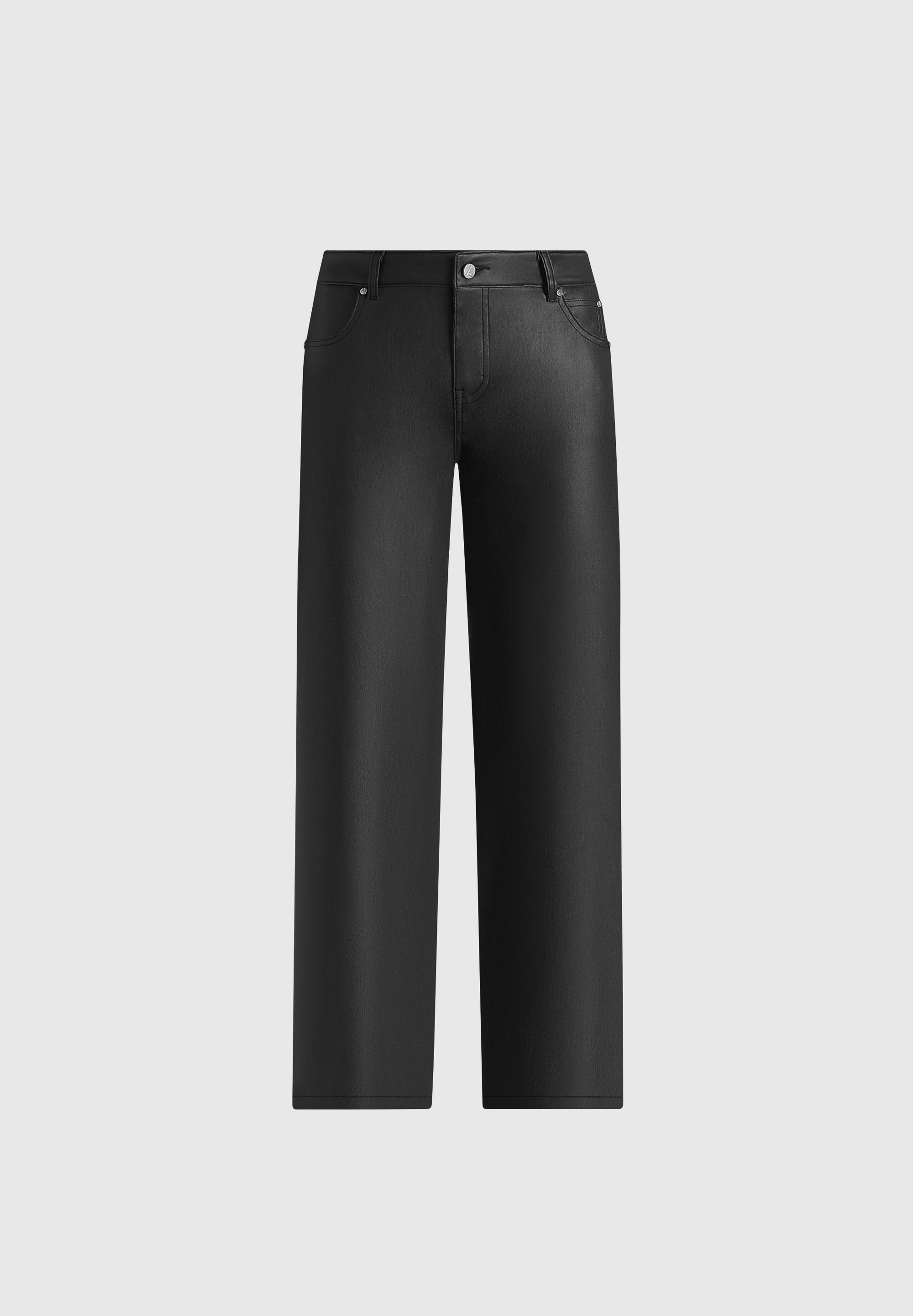 florence-wax-effect-jeans-black
