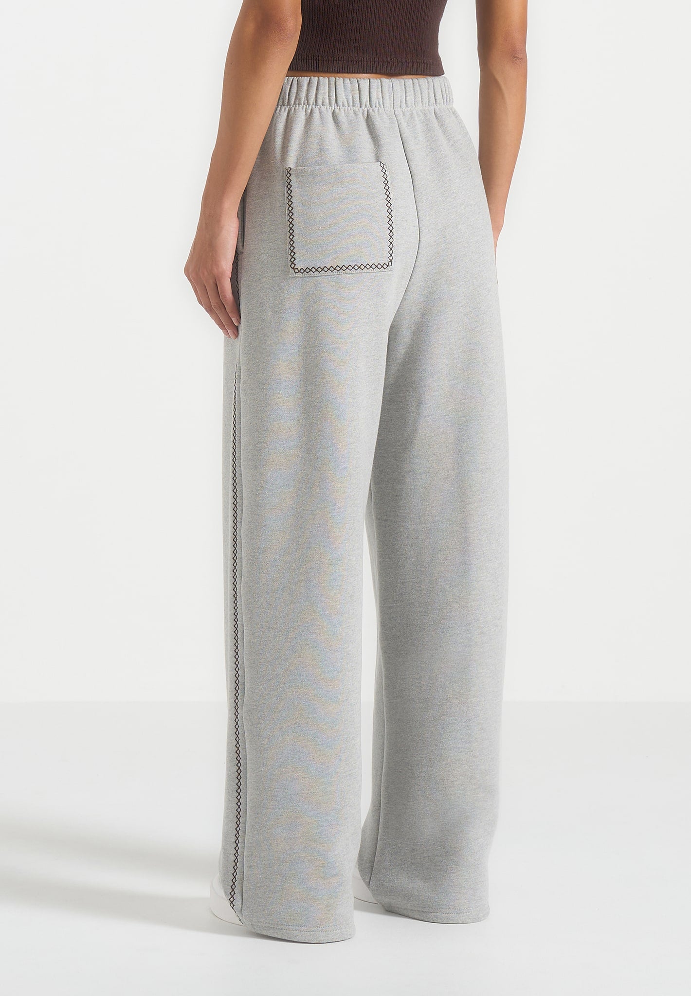 morgan-unisex-whipstitch-regular-joggers-light-grey