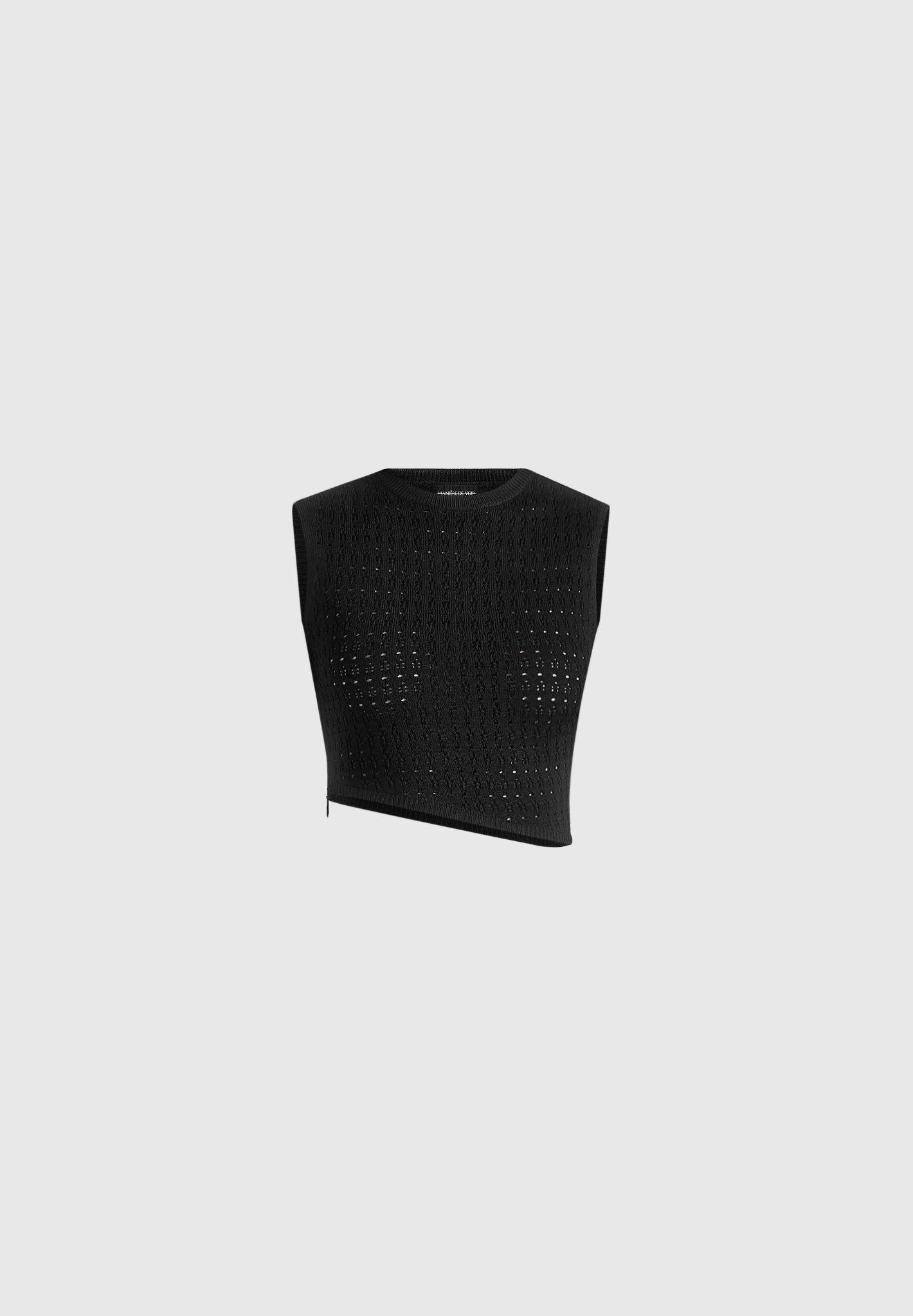kelsey-pointelle-asymmetric-top-black