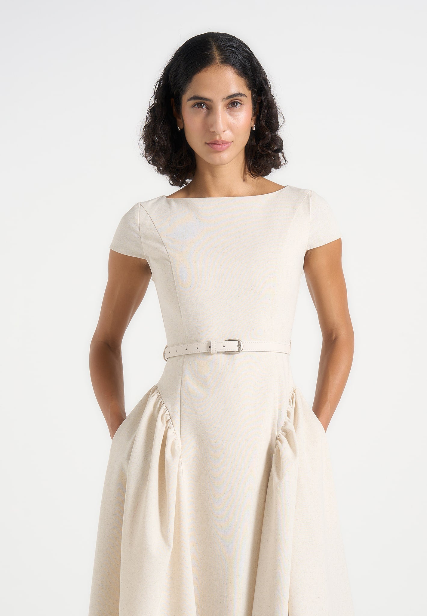 gaia-linen-boat-neck-belted-pleated-midi-dress-natural