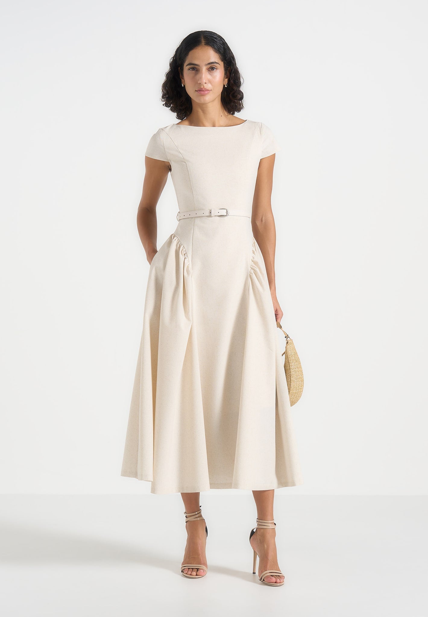 gaia-linen-boat-neck-belted-pleated-midi-dress-natural
