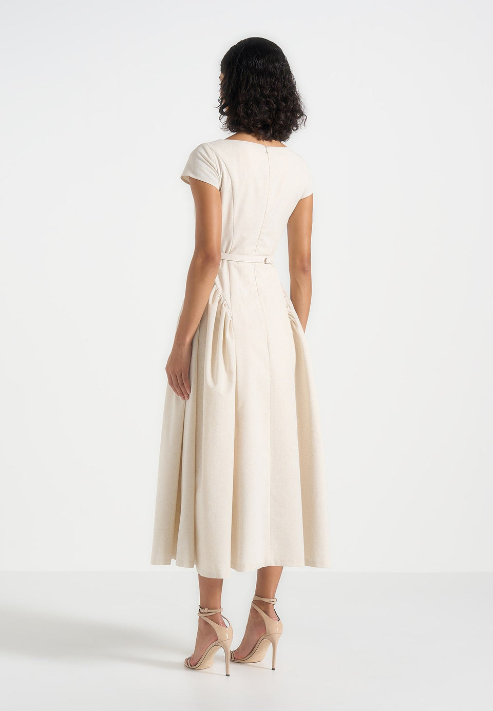 gaia-linen-boat-neck-belted-pleated-midi-dress-natural