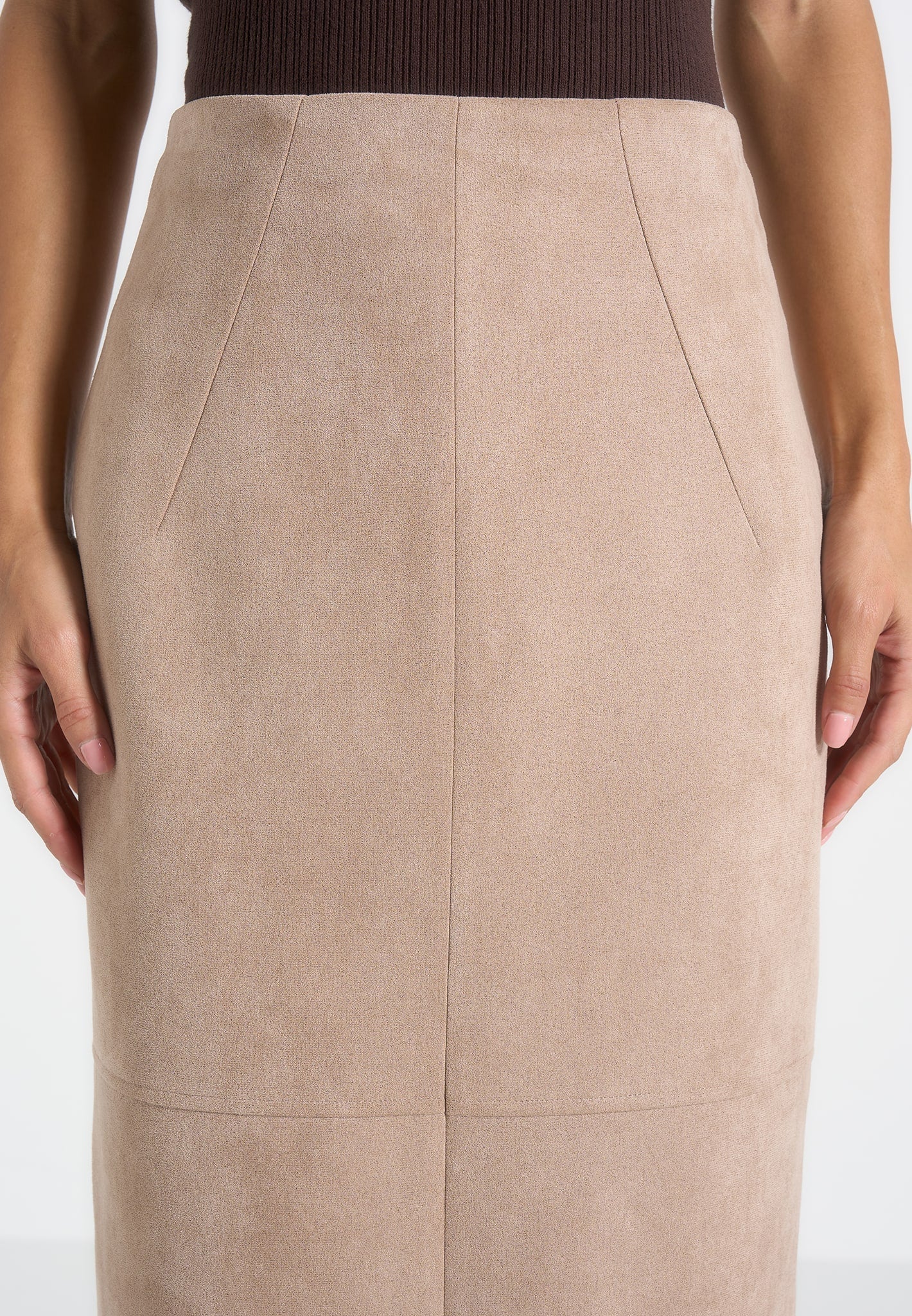 celie-suede-maxi-skirt-taupe