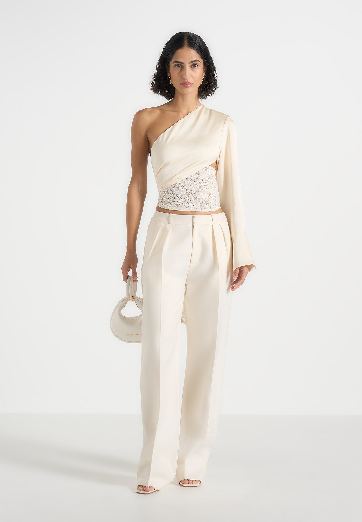 coralie-one-sleeve-satin-and-lace-wrap-top-champagne
