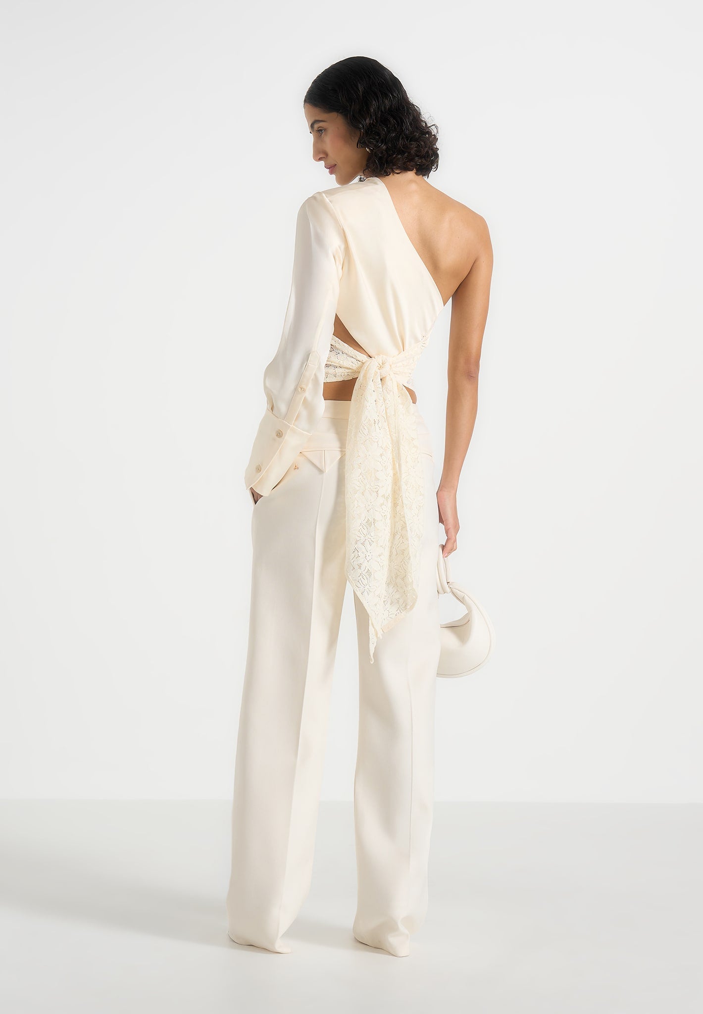 coralie-one-sleeve-satin-and-lace-wrap-top-champagne