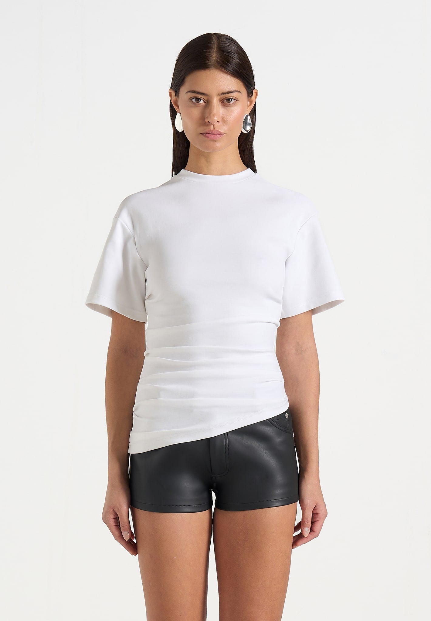 pauline-ruched-asymmetric-cotton-t-shirt-white