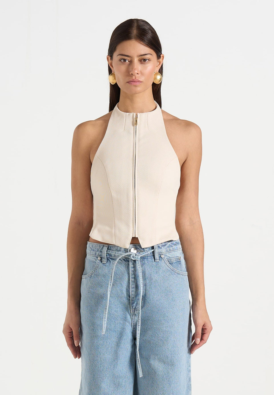 claudette-twill-halterneck-backless-top-cream
