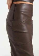 daisy-leather-midaxi-skirt-brown