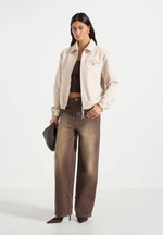 kilian-unisex-twill-signature-jacket-beige