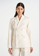 maia-double-breasted-blazer-cream