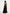 Naomi - Cami Satin Tiered Belted Maxi Dress - Black