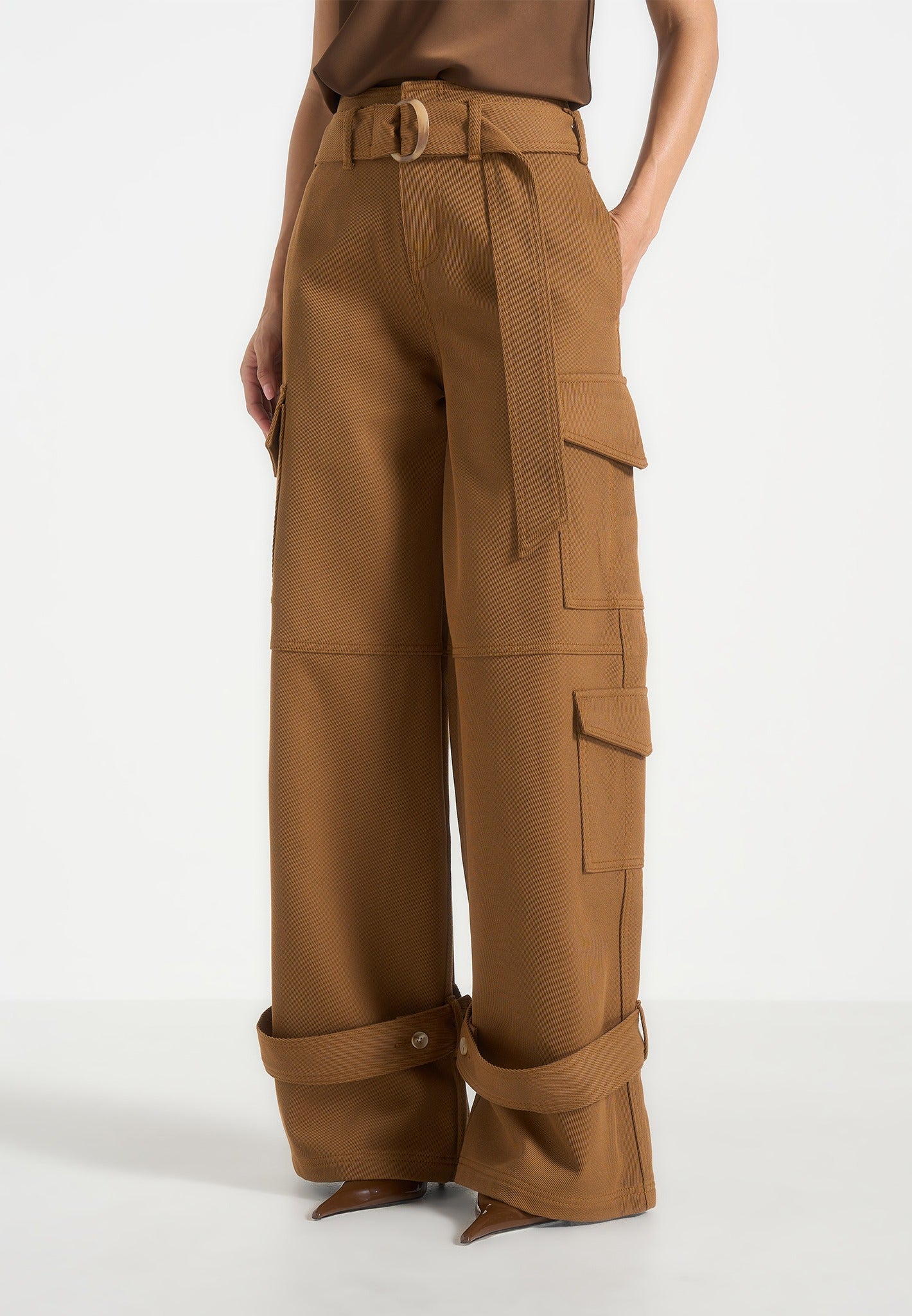 ameline-belted-strap-cargos-brown