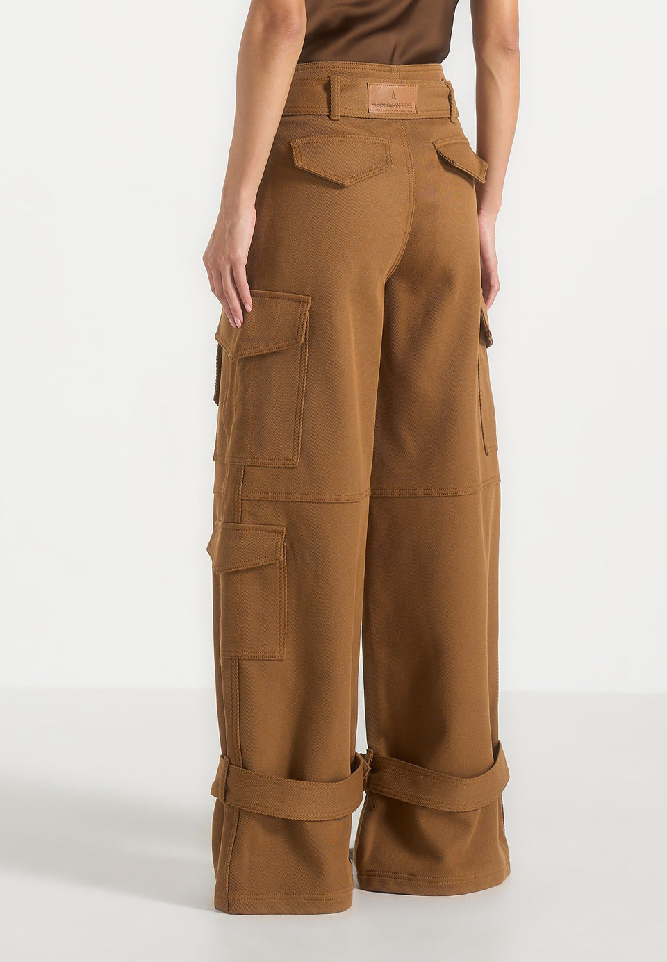 ameline-belted-strap-cargos-brown