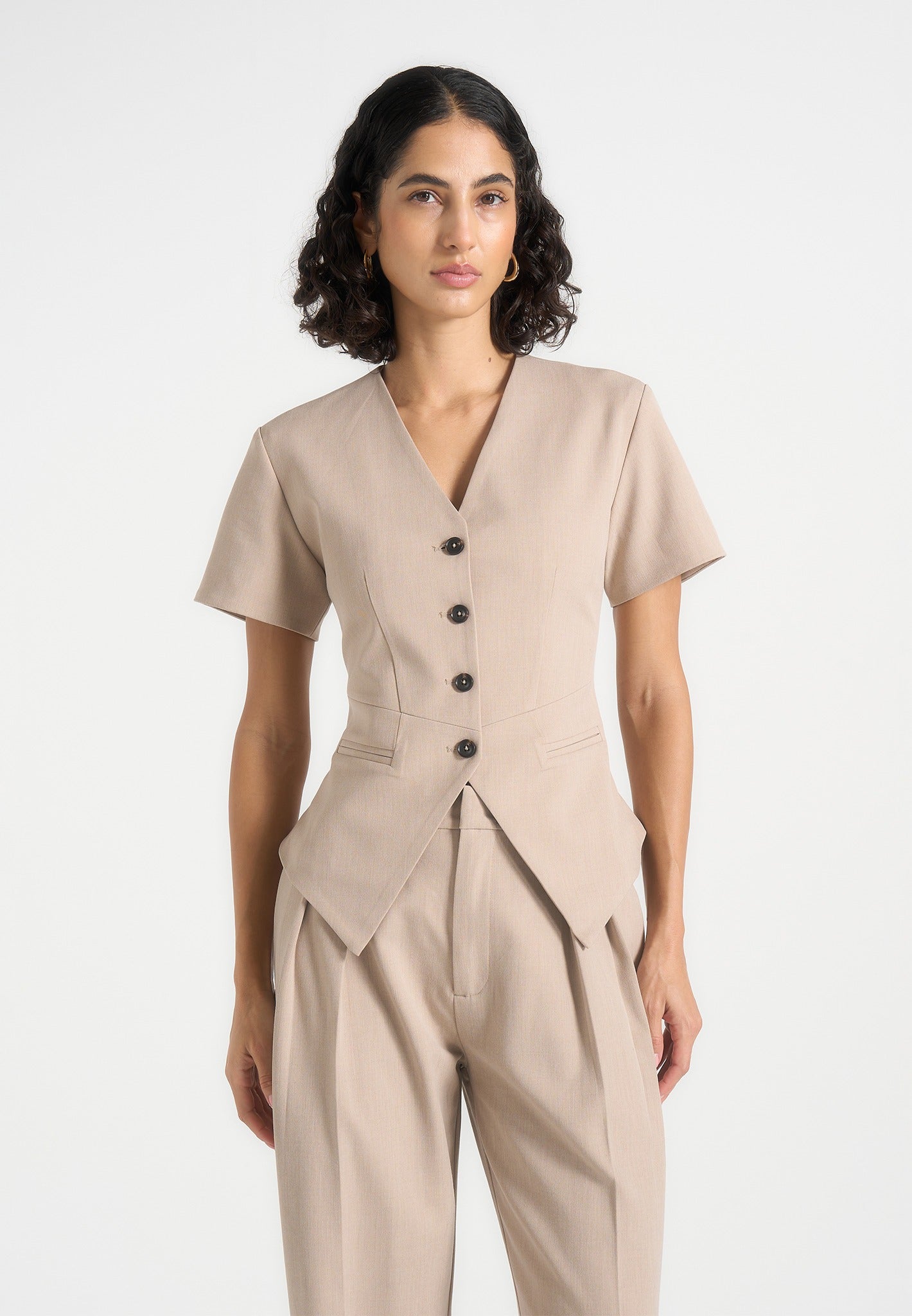 linda-contour-peplum-blazer-taupe