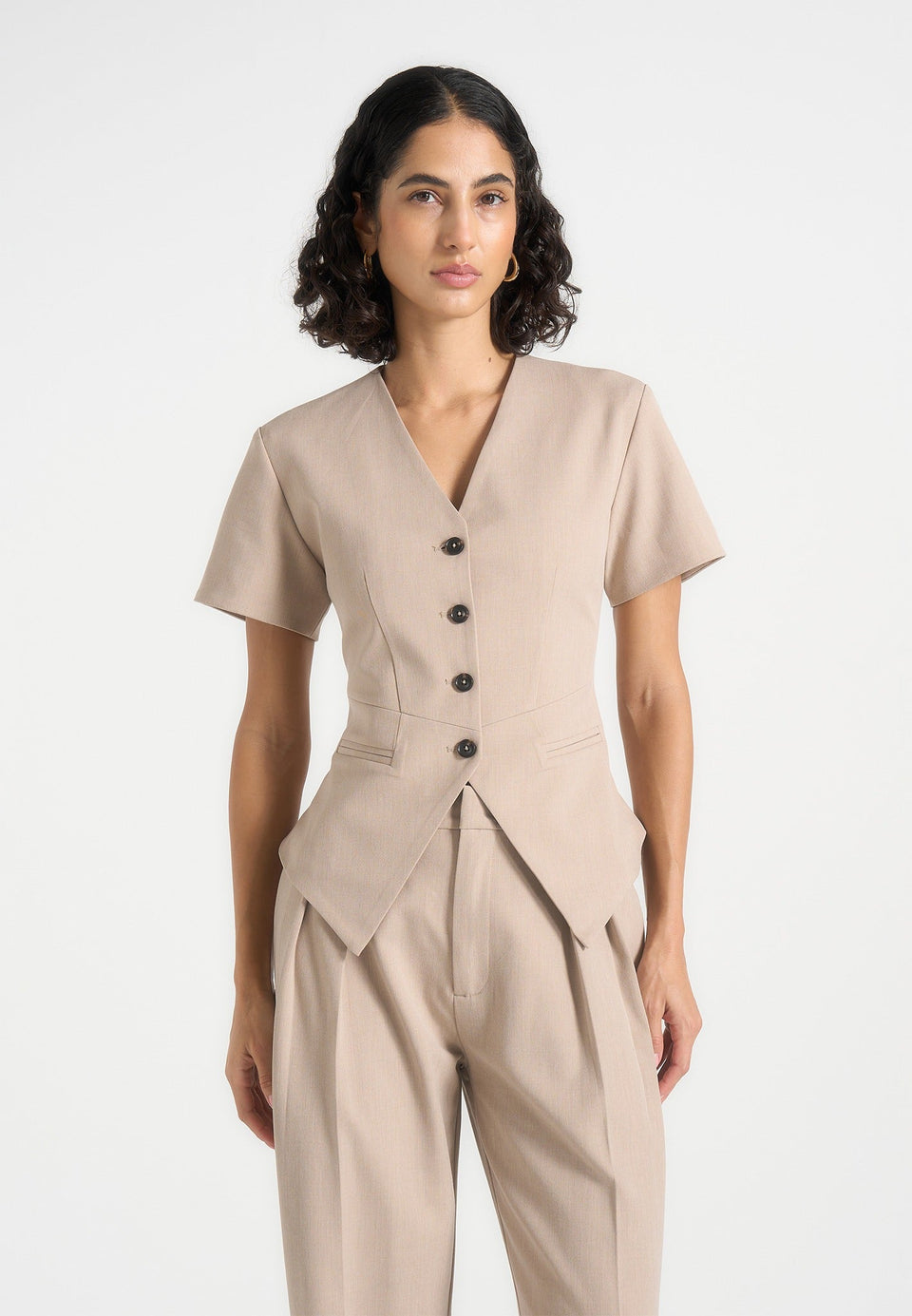 linda-contour-peplum-blazer-taupe