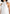 Macy - Halter Neck  Open Back Cotton Crochet Maxi Dress - White