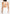 Macy - Halter Neck  Open Back Cotton Crochet Maxi Dress - White