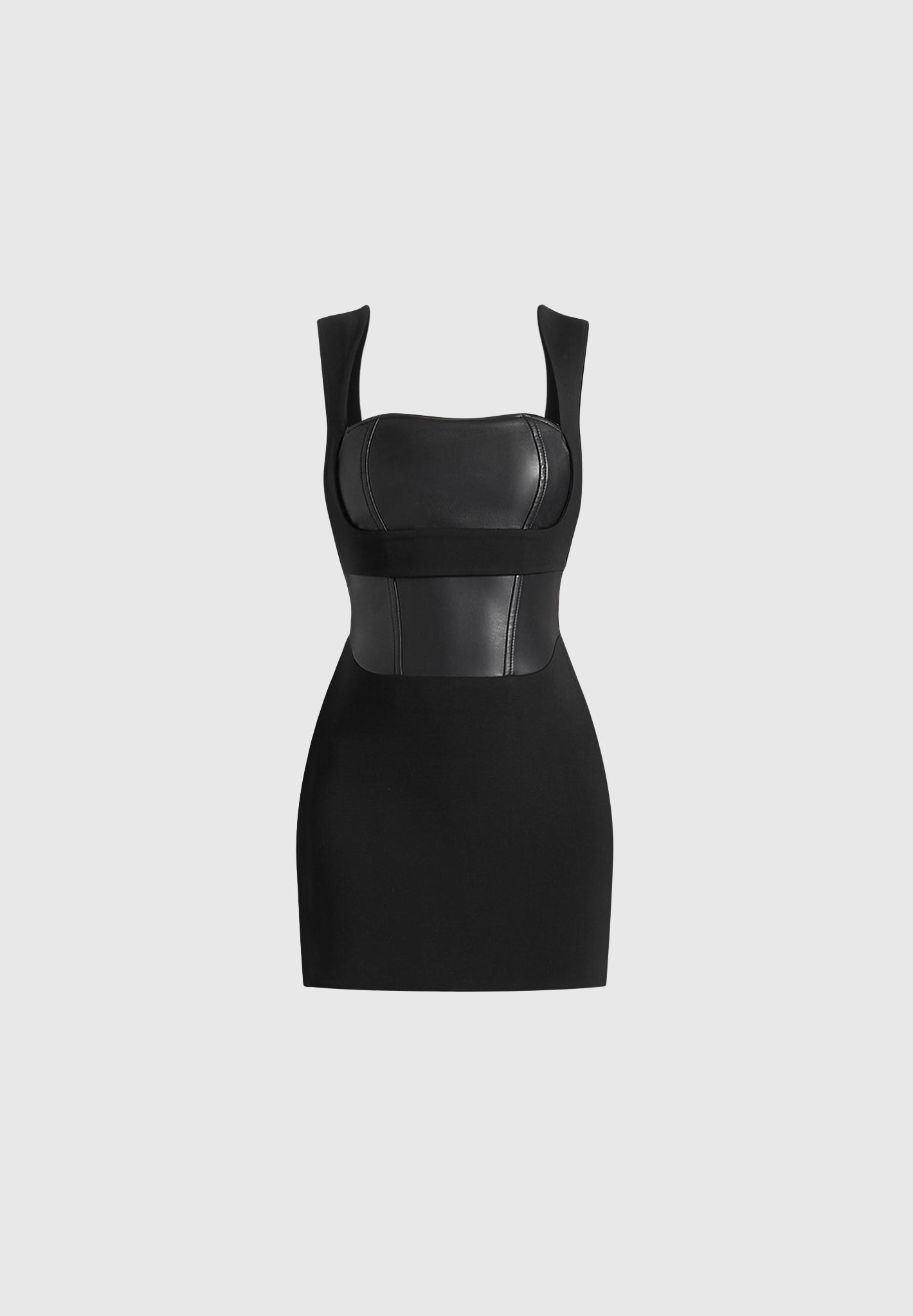 Women's Layered Corset Mini Dress - Black - US 12