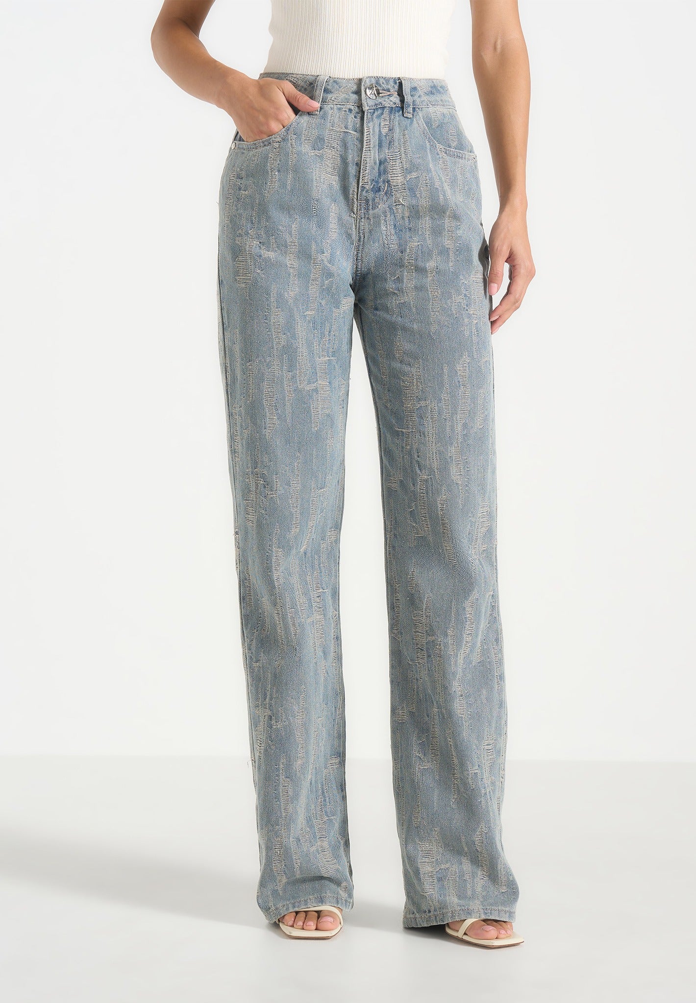 posie-distressed-high-rise-straight-leg-jeans-mid-blue