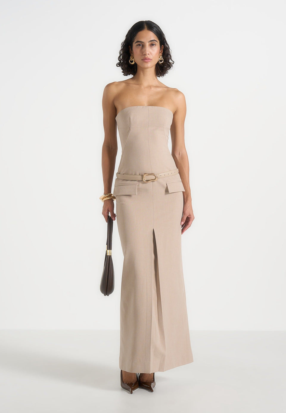 tabitha-tailored-bandeau-belted-maxi-dress-beige