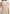 Irene - Collar Detail Cinched Suit Vest - Beige/White