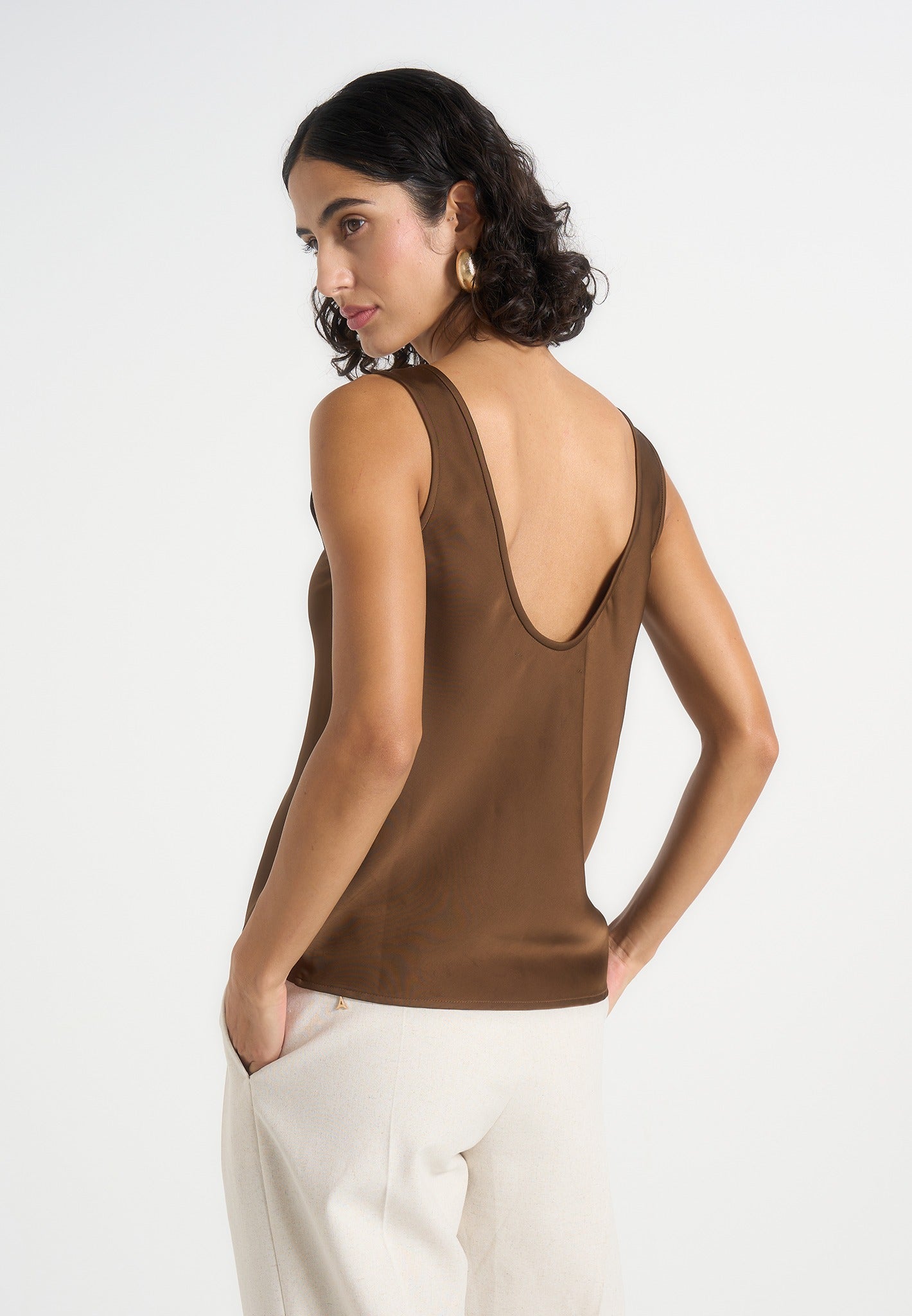 mathilda-satin-scoop-neck-open-back-vest-brown 