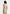 Irene - Collar Detail Cinched Suit Vest - Beige/White