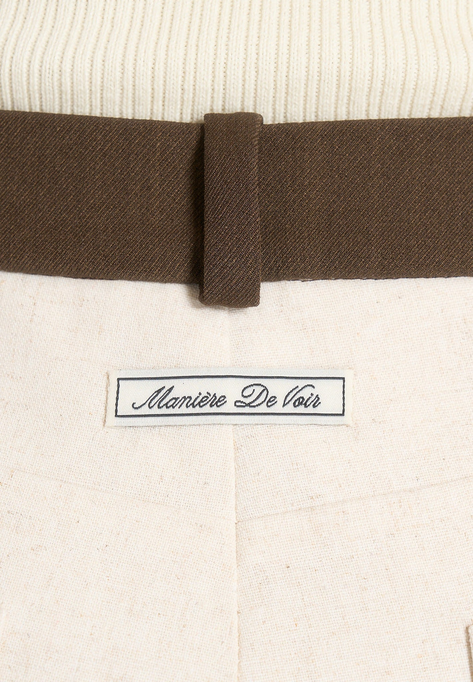 verity-contrast-waist-linen-mini-shorts-natural