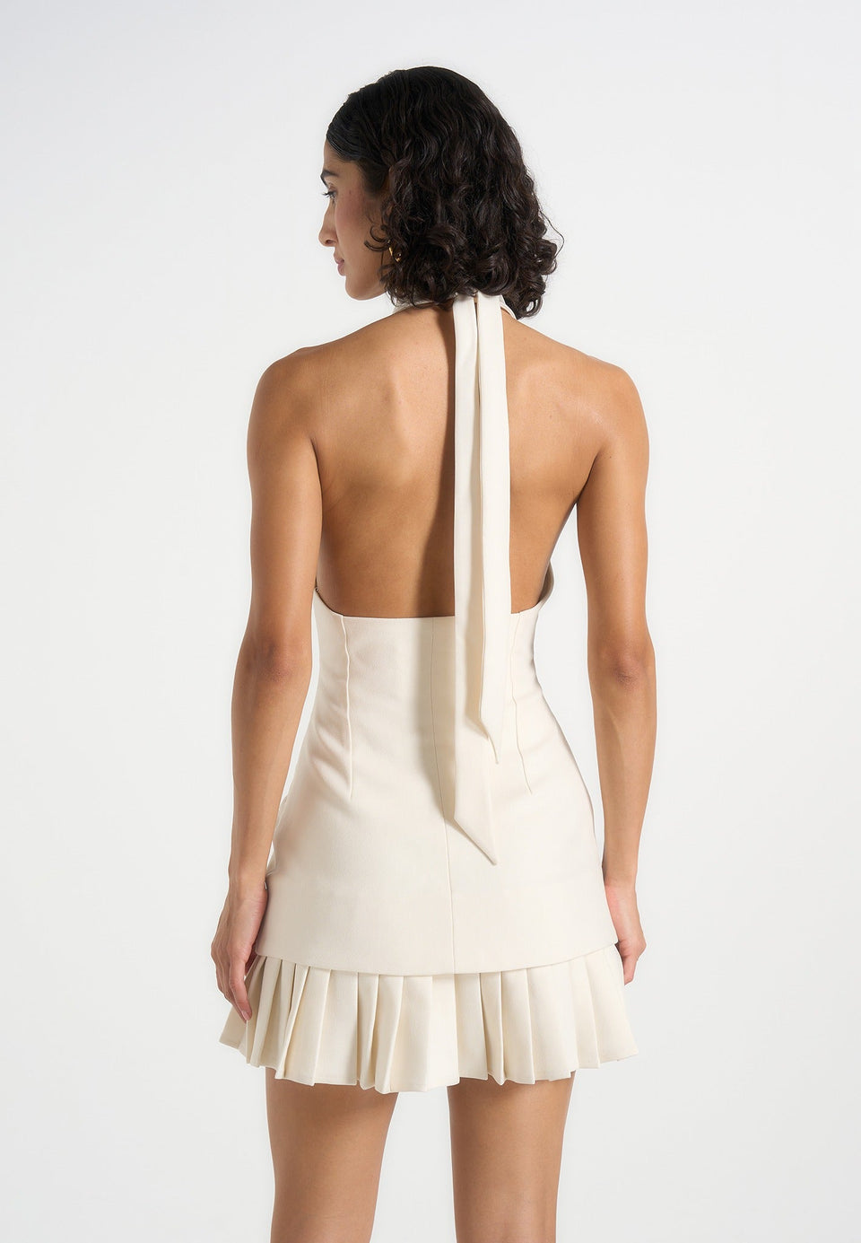 jasmine-halterneck-pleated-mini-dress-cream