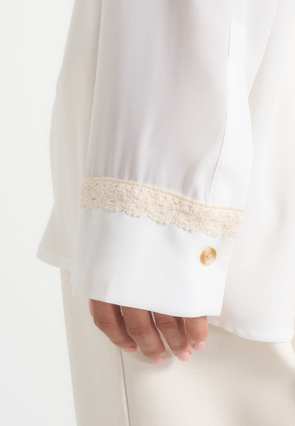 mya-crochet-detail-georgette-shirt-off-white